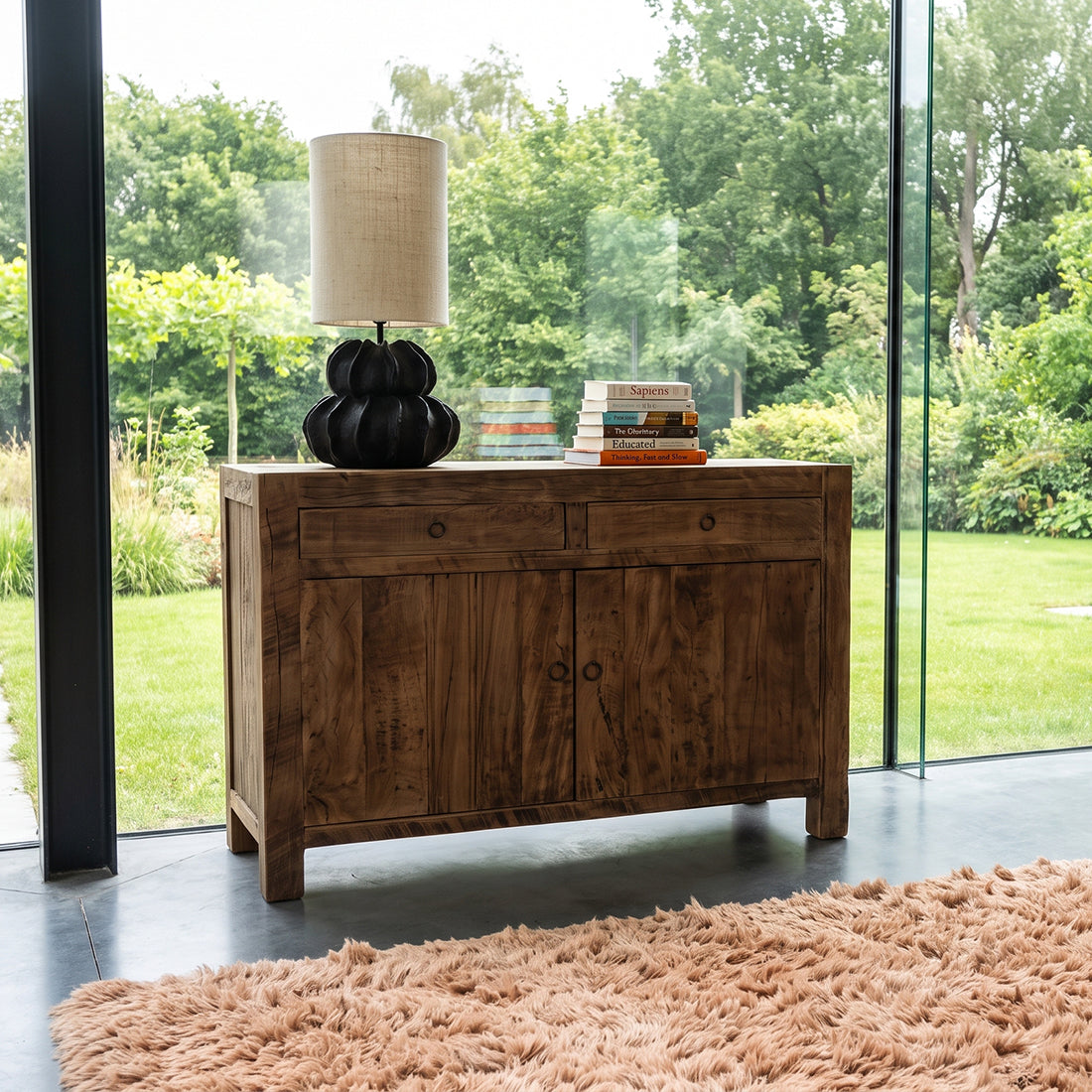 Farmwood træskænk - 120x45x85 cm