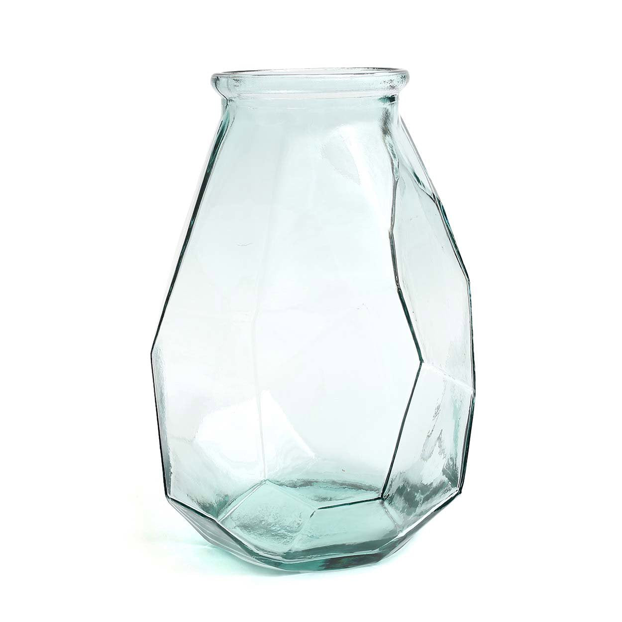 Origami Vase - Blue