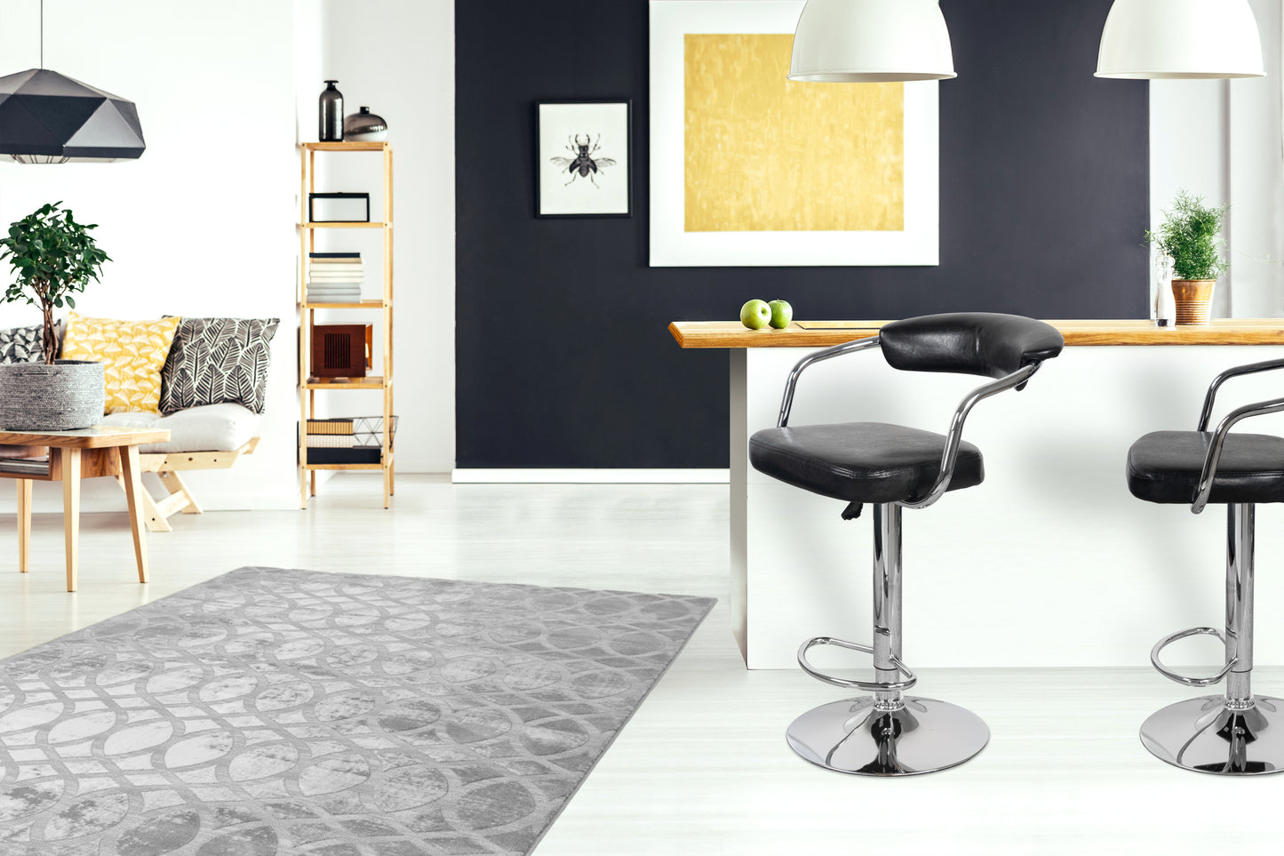 Barstol Midnight 500 2er-sæt – Sort - Nordic Unique