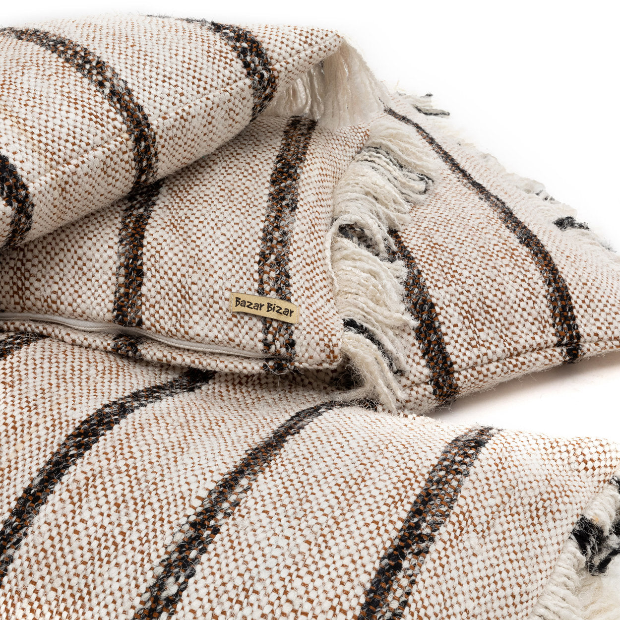 Oh My Gee Pudebetræk - Bohemian White - 60x60