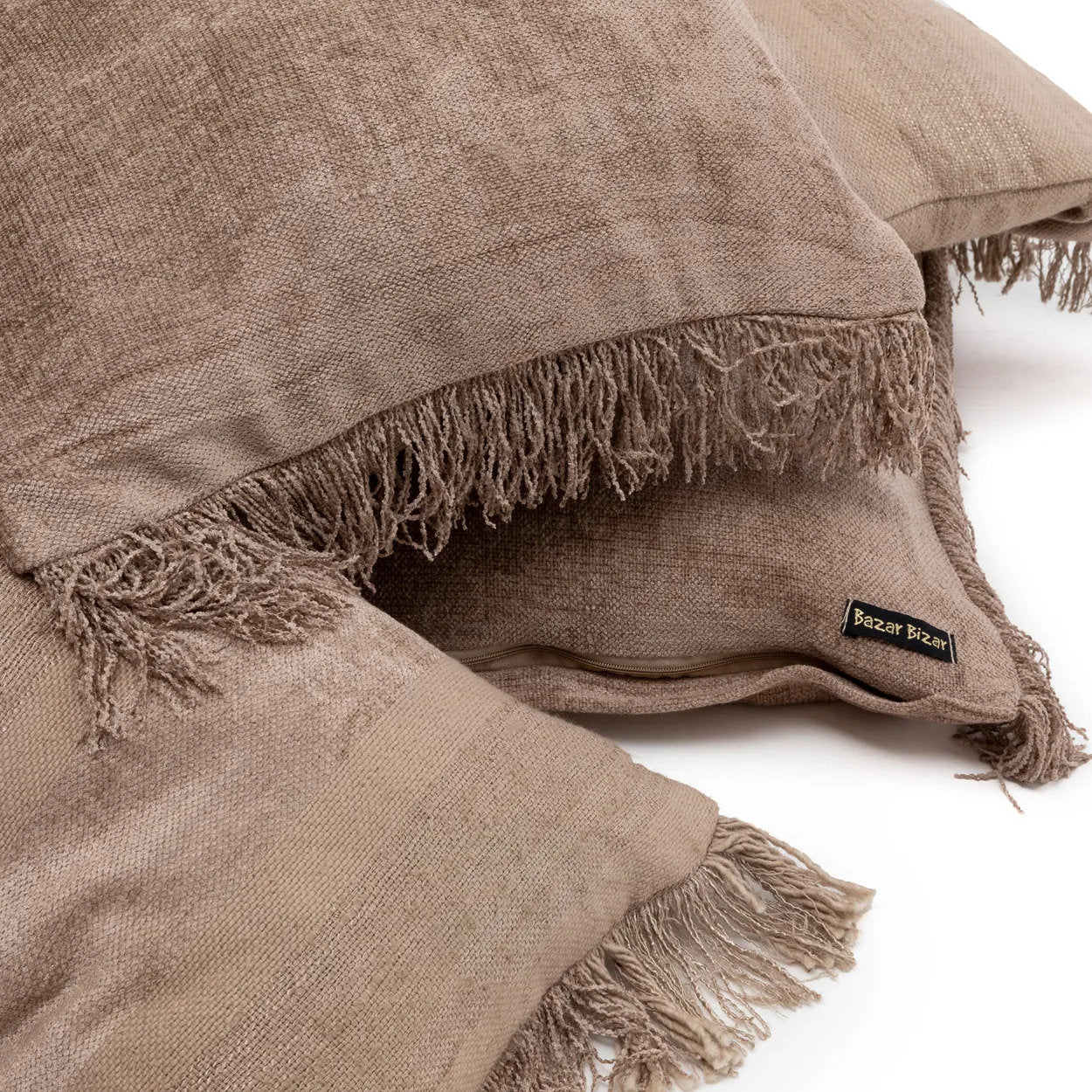 Oh My Gee Cushion Cover - Concrete Velvet - 35x100cm