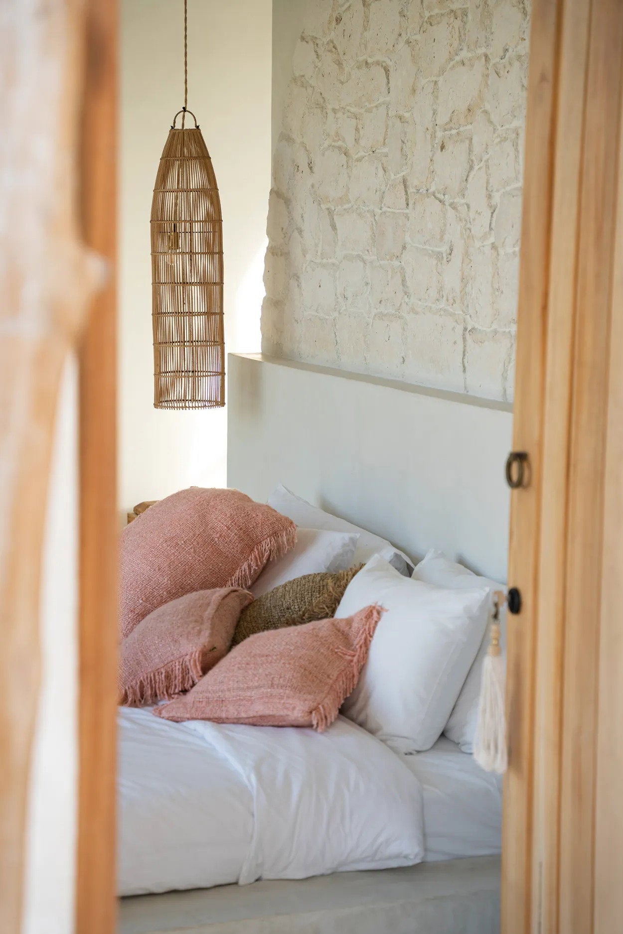 Oh My Gee Cushion Cover - Salmon Pink - 40x40cm