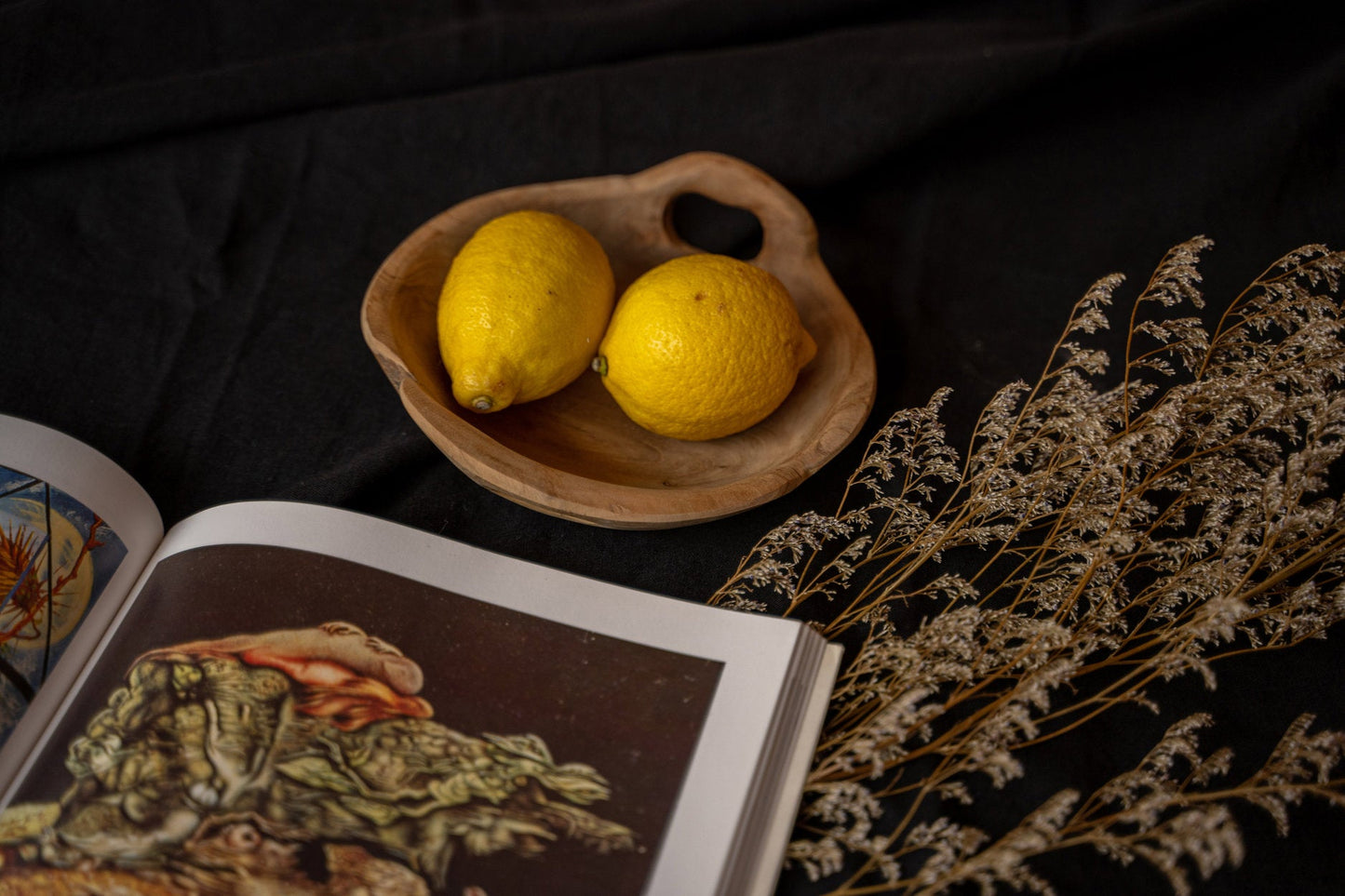 Linen Tablecloth - Black - 150x150cm