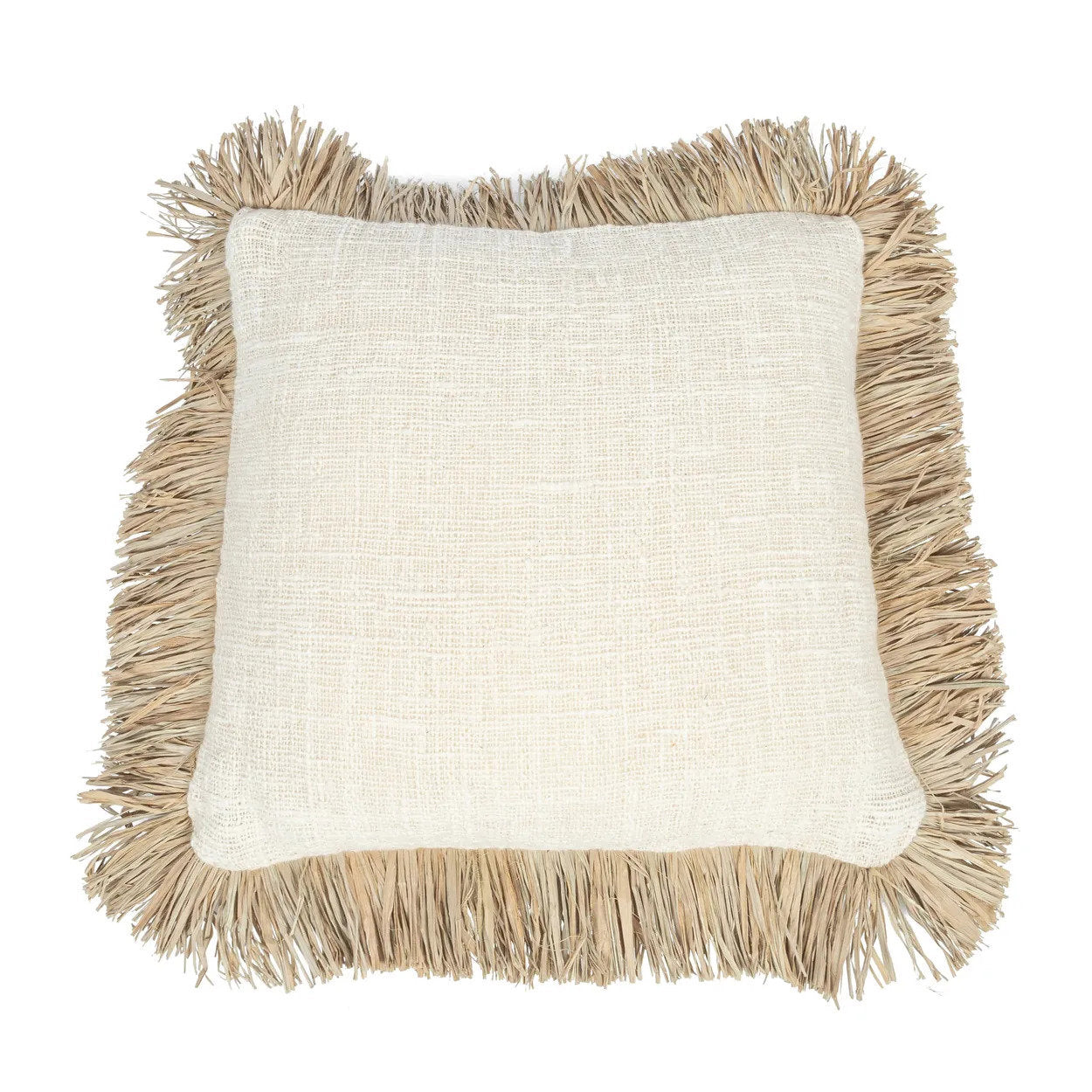 Saint Tropez Cushion Cover - Natural White - 60x60cm
