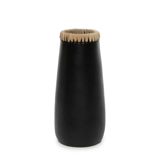 Paris Vase - Black Natural - L