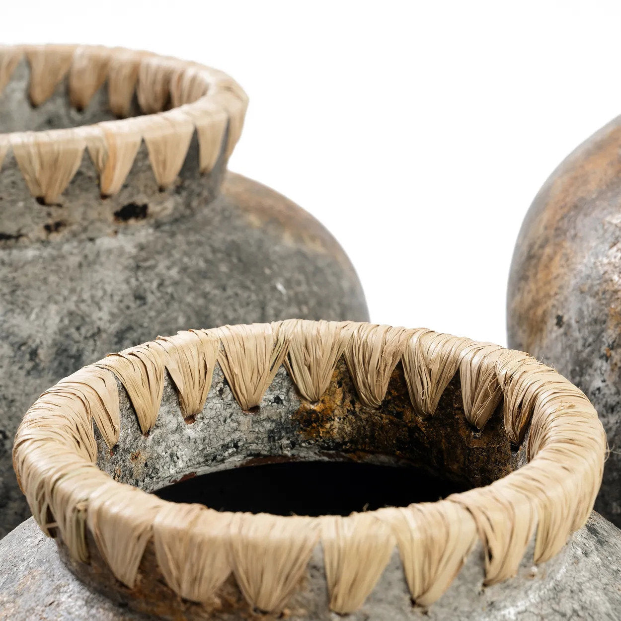 Madrid Vase - antikgrå - M - Nordic Unique