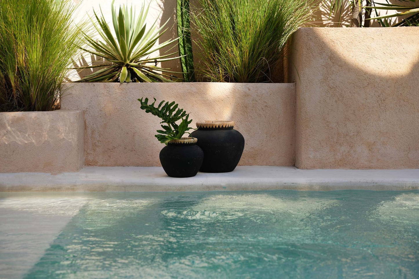 Berlin Vase - Sort Naturlig - S - Nordic Unique