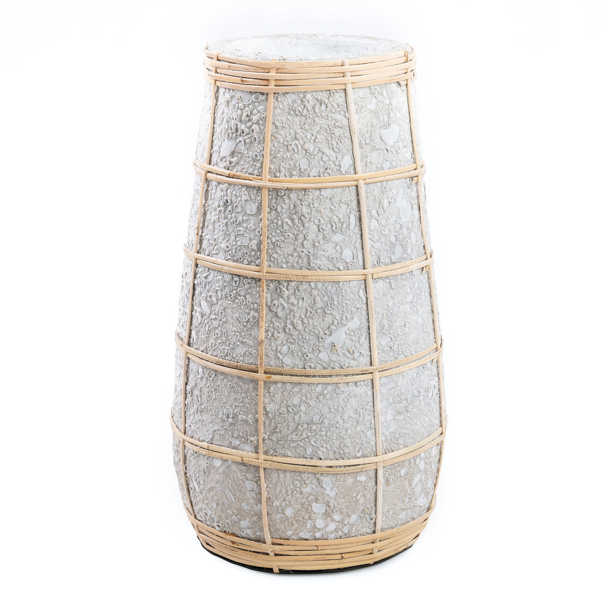 Barcelona Vase - Natural Concrete - L