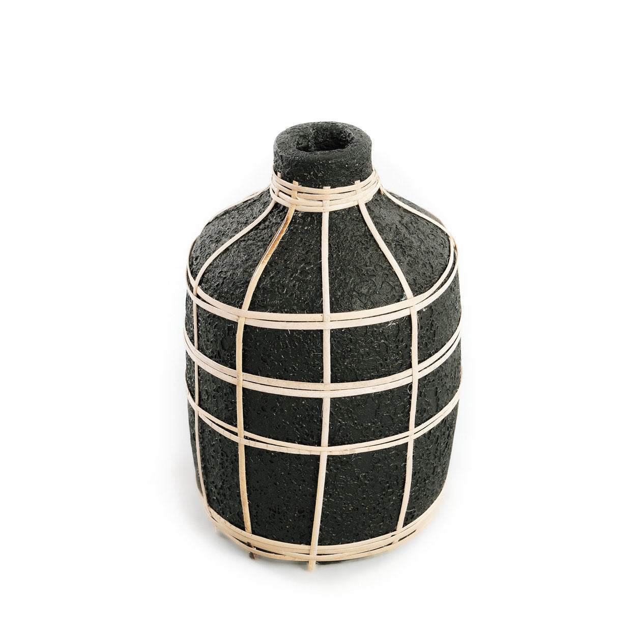 Whoopy Vase - Black Nature - M