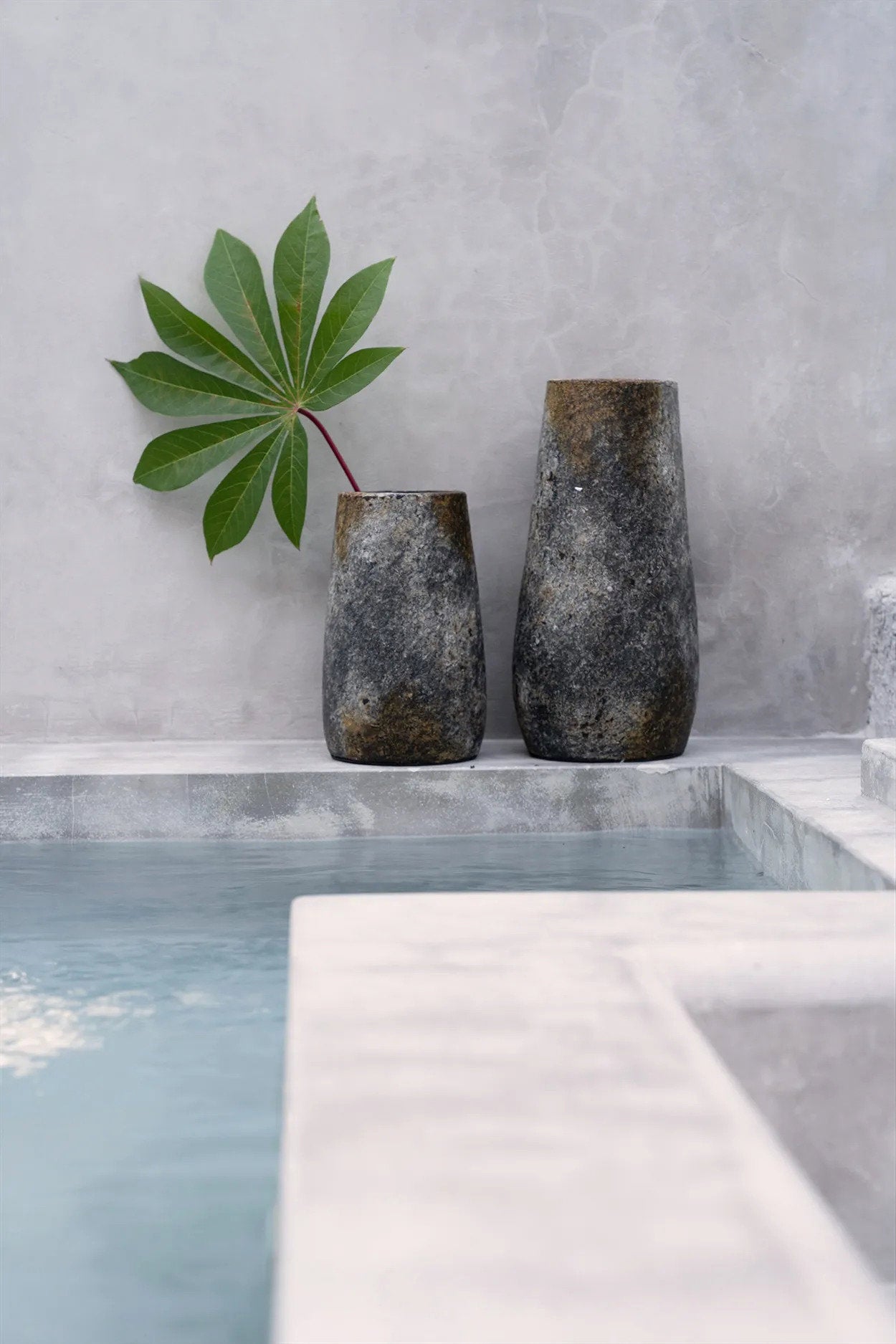 Copenhagen Vase - antique grey - S