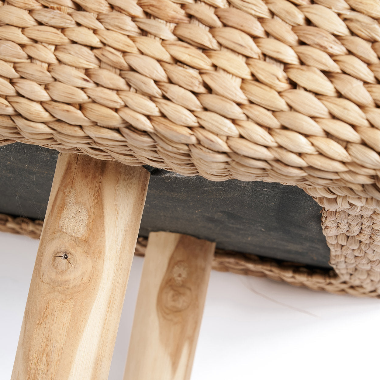 The water hyacinth bench
