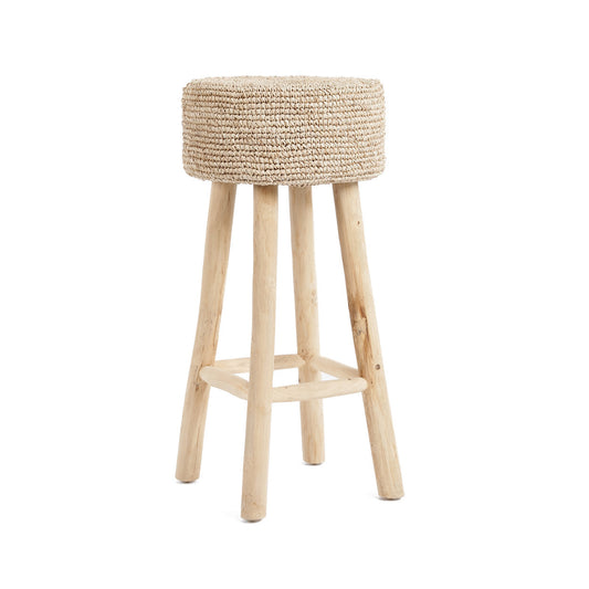 Raffia Bar Stool
