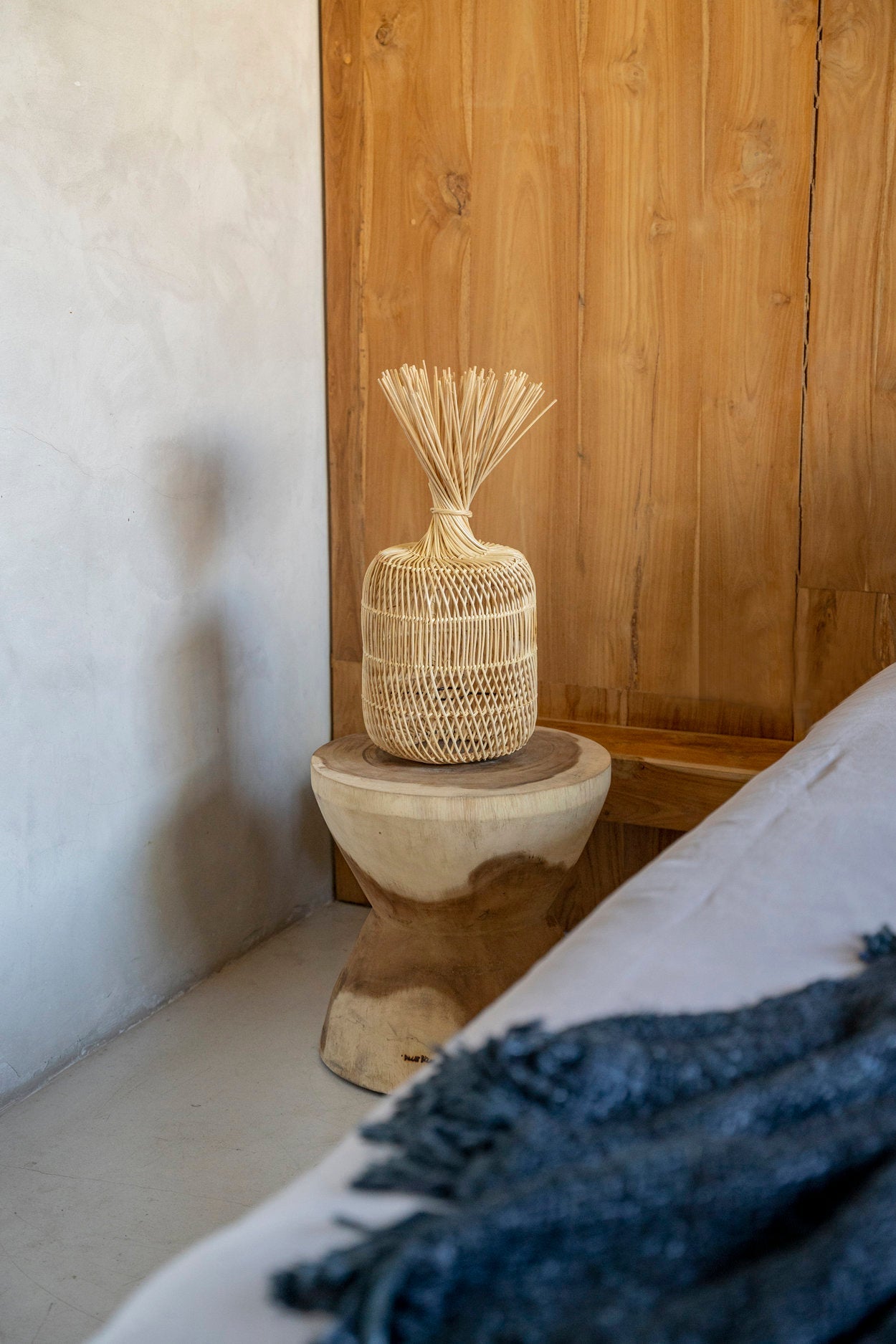 Kona taburet - Naturlig - Nordic Unique