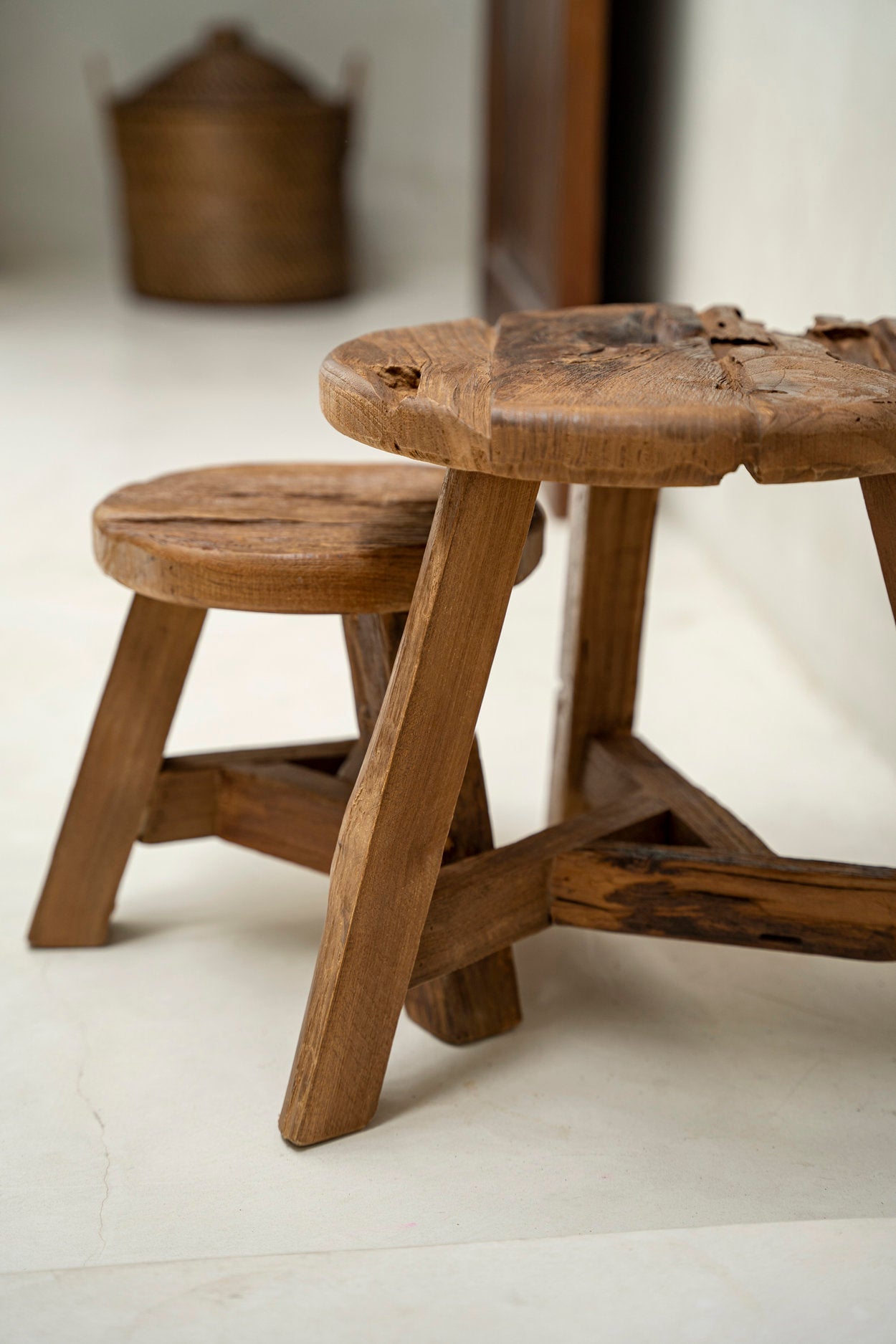 Yatai Stool - Natural - M