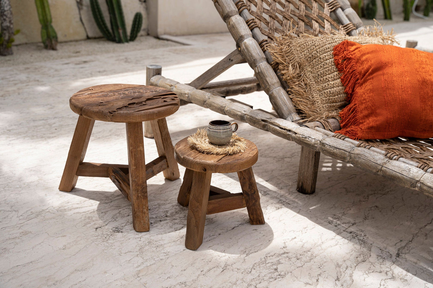 Yatai Stool - Natural - M