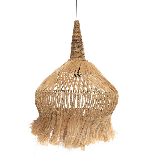 Hippy Tipi Lamp Pendant - Natural - L