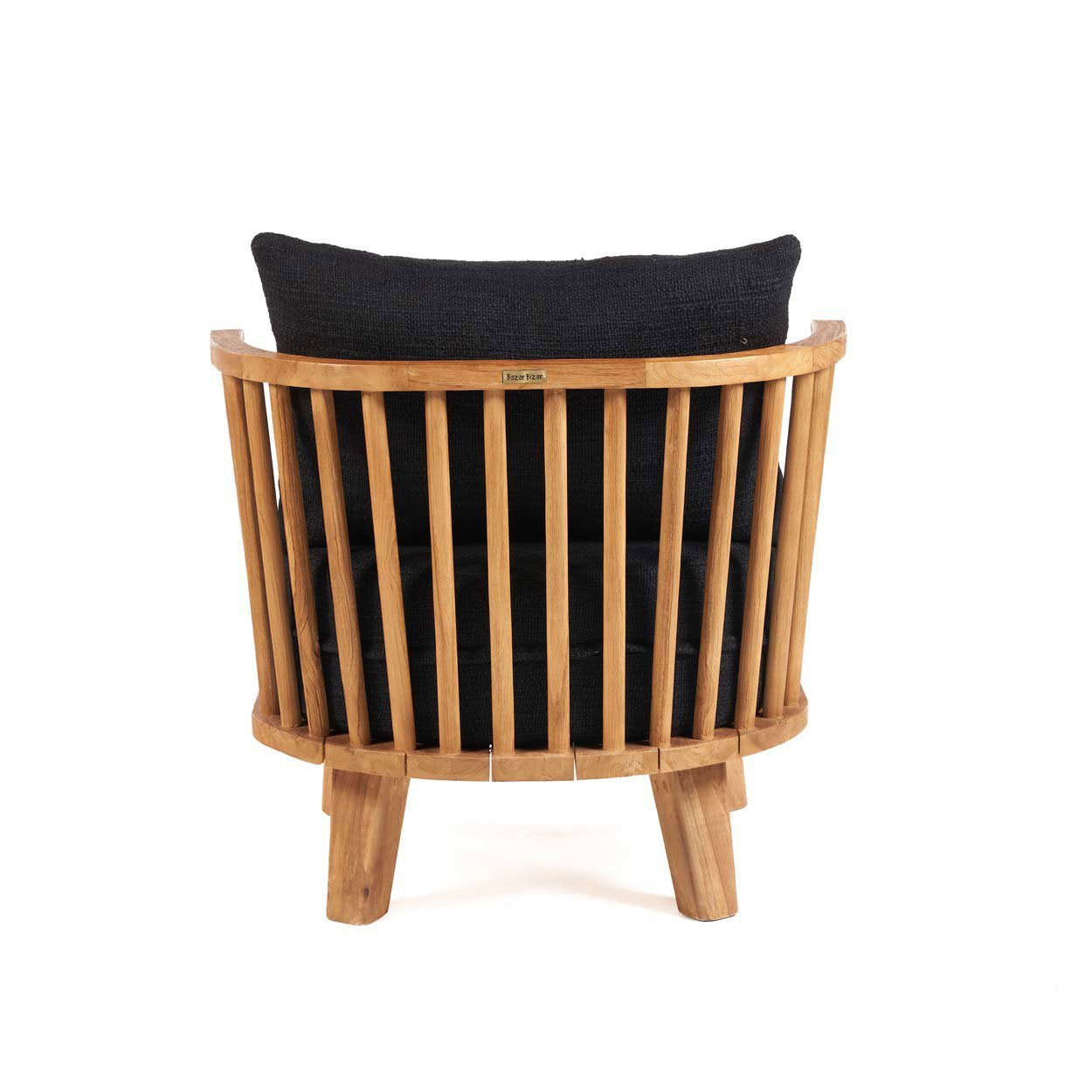 Malawi Single Chair - Natural Black