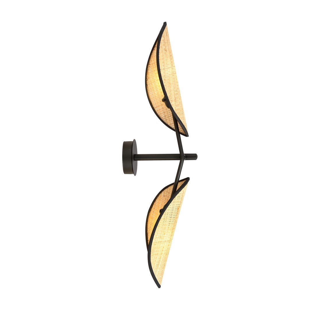 Loftlampe VENE K2 - Sort / Rattan - Nordic Unique