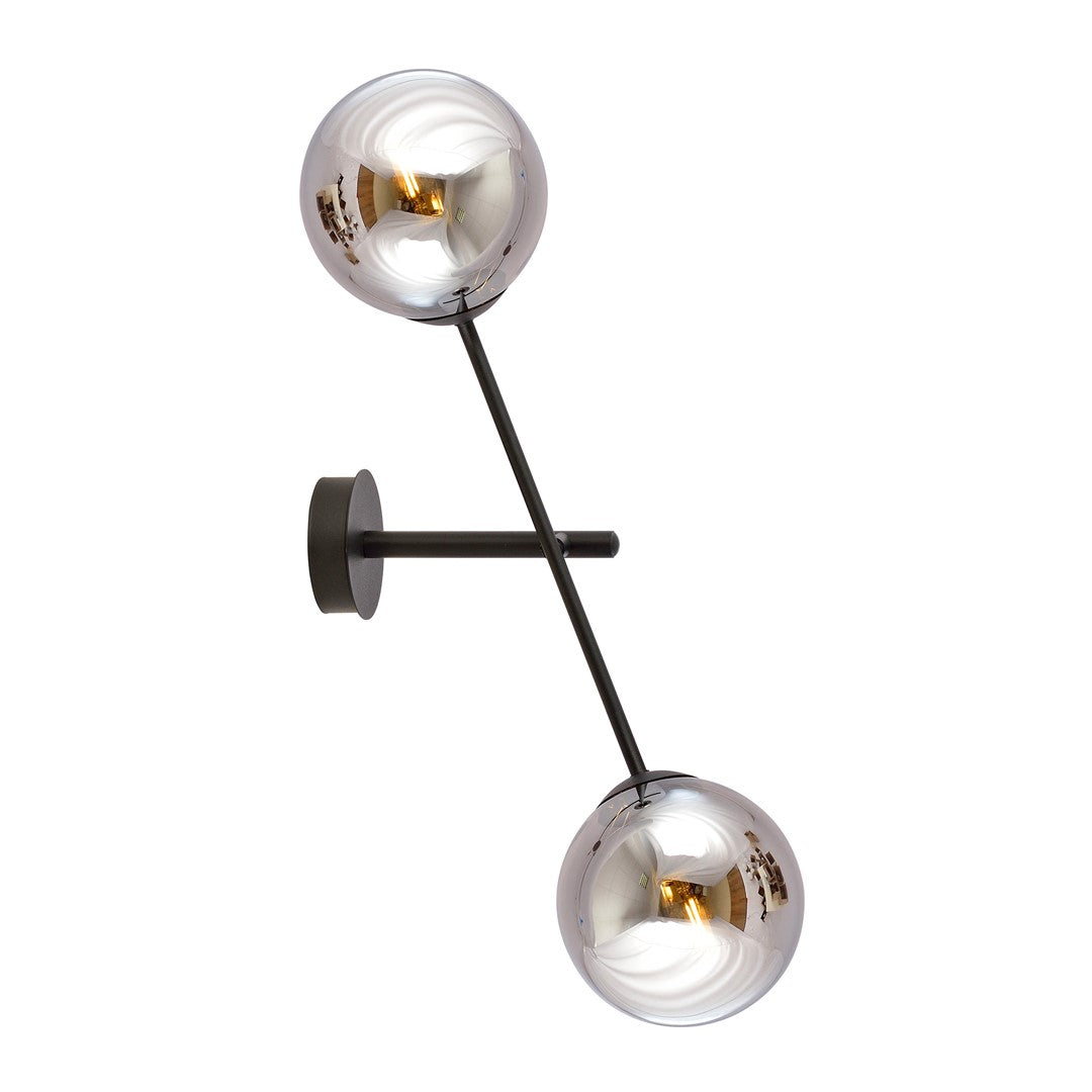 Loftlampe LINEAR K2 - Sort / Grafit - Nordic Unique