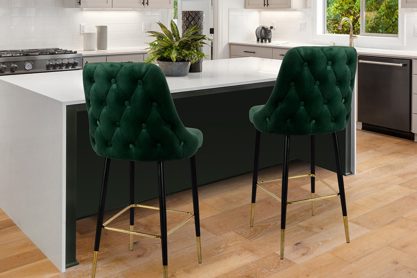 Barstol Moonlight 100 – Grøn - Nordic Unique