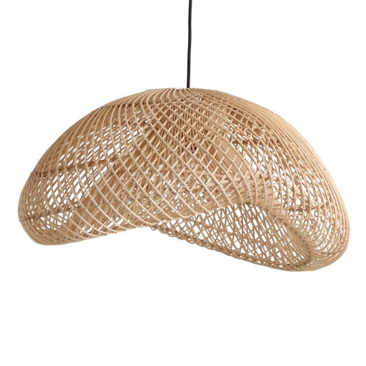 Maze rattan pendel organisk L - Ø 57x31 cm