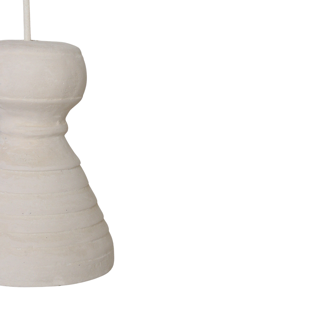 Kridt pendel Kanoi - 15x15x20,5 cm