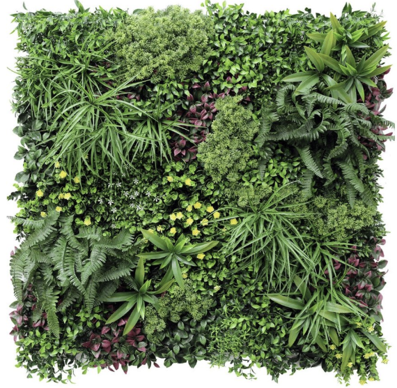 Kunstig Plantevæg 100x100cm Moduler