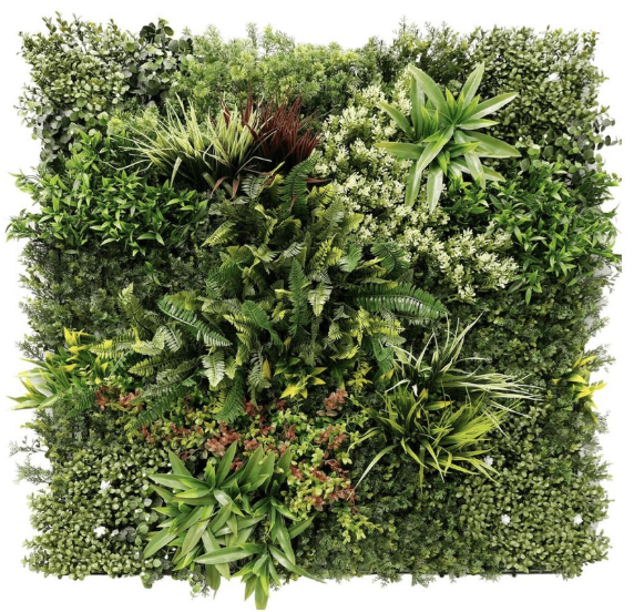 Kunstig Plantevæg 100x100cm Moduler