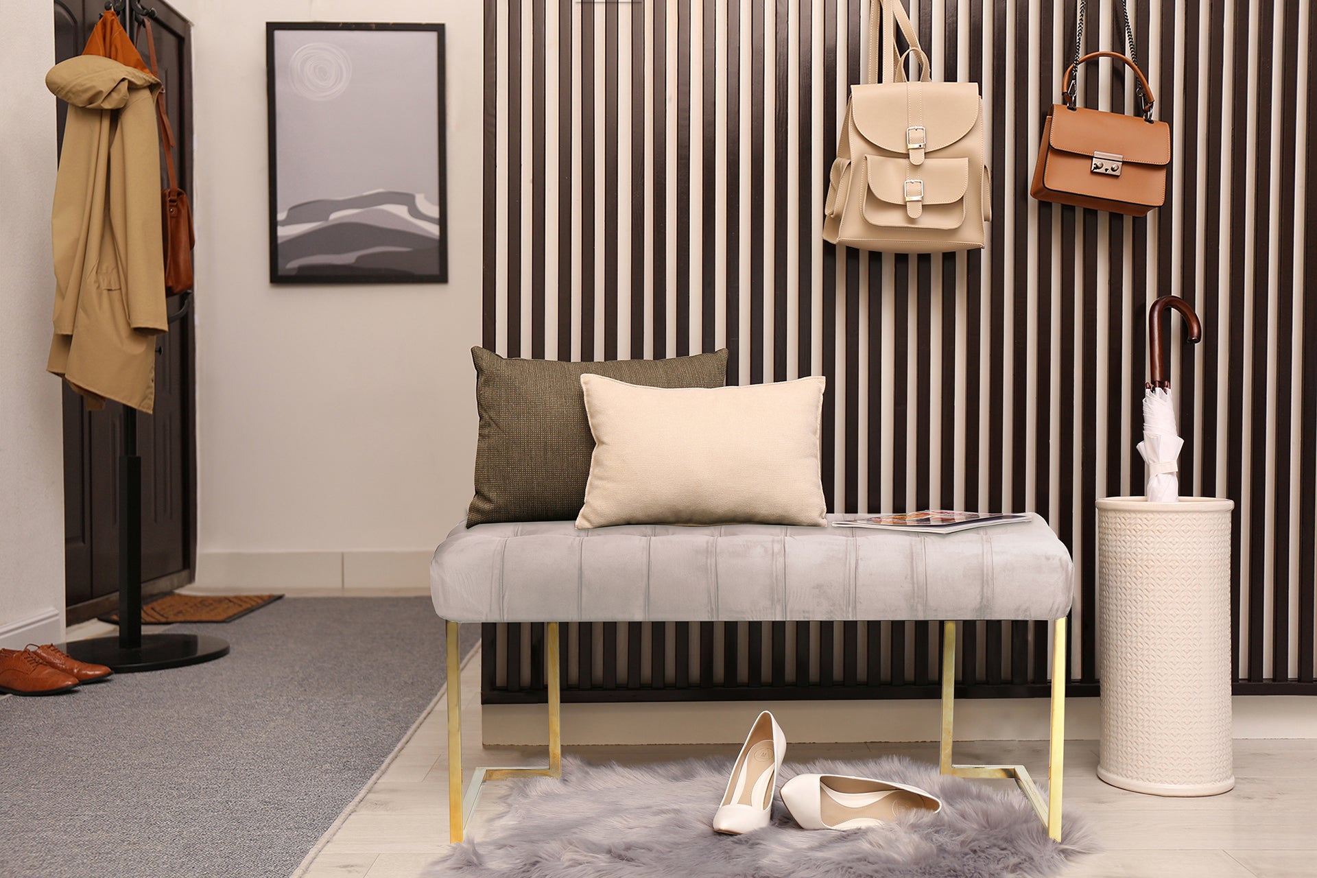 Sædebænk Rare 200 – Taupe - Nordic Unique