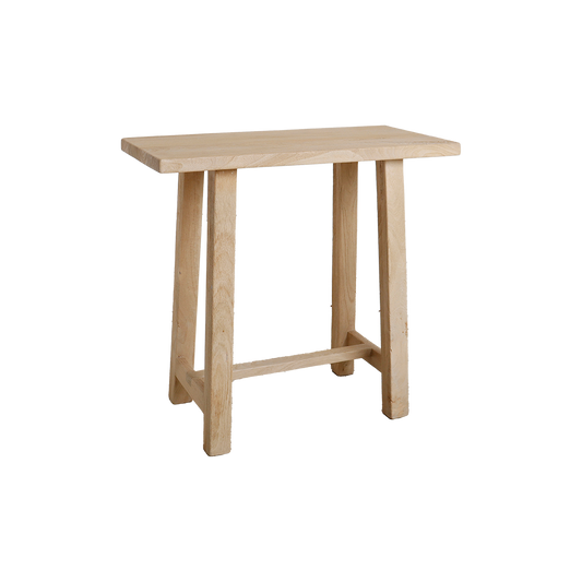 Beachwood sidebord i mangotræ - 85x42x80 cm
