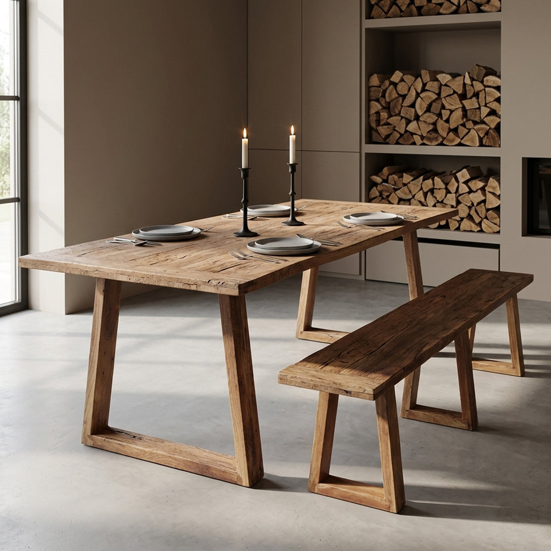 Farmwood spisebord - 200 cm