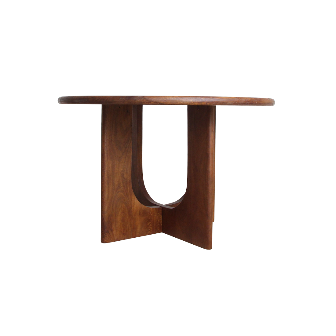 Bullnose Coliseo rundt spisebord i mangotræ - Ø 120 cm