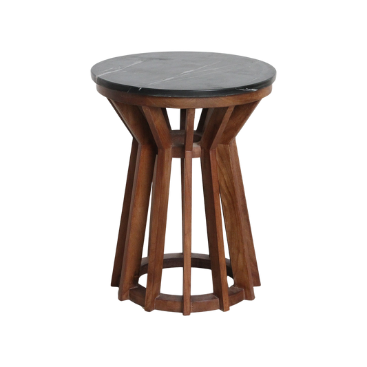 Sabah marmor sidebord - sort