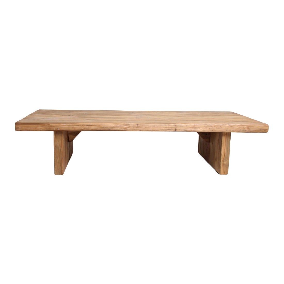 Sofabord i teaktræ - 140x60x30 cm