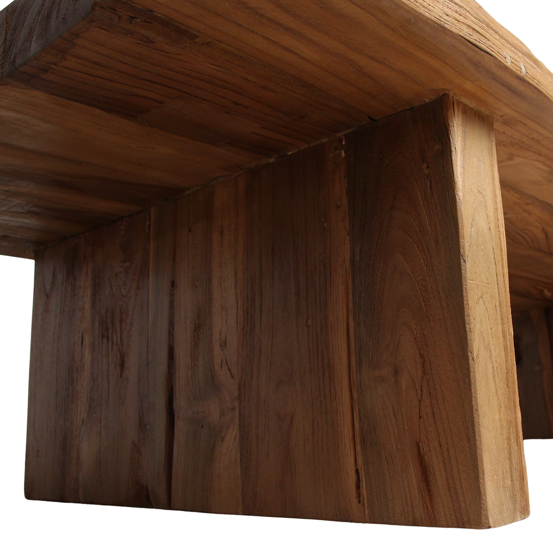 Sofabord i teaktræ - 140x60x30 cm