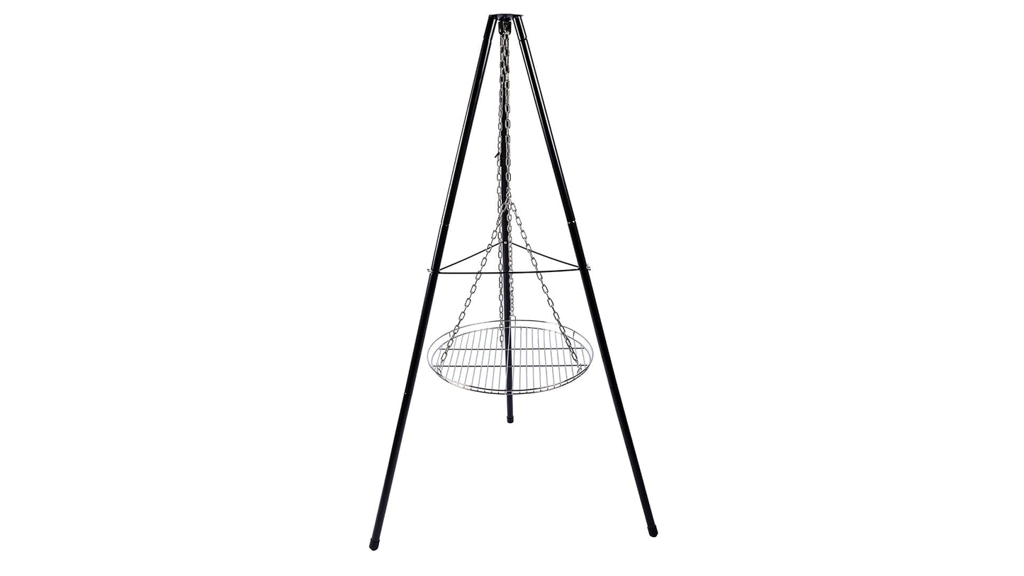 El Paso BBQ Bålfad Tripod – Sort/Sølv - Nordic Unique