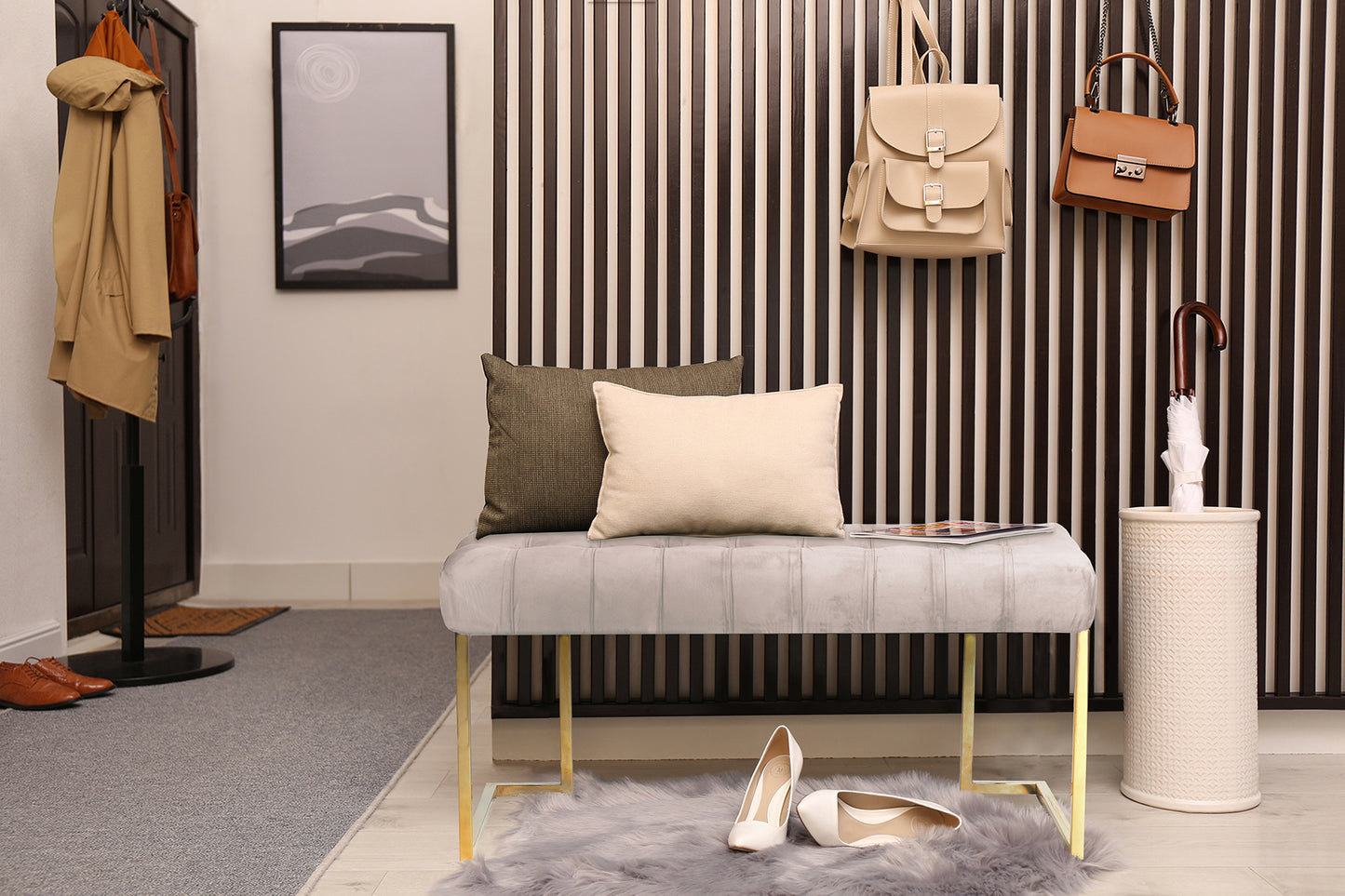 Bænk Rarity 200 – Taupe - Nordic Unique