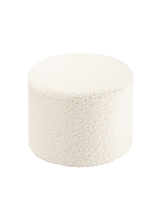 Flødehvid puf