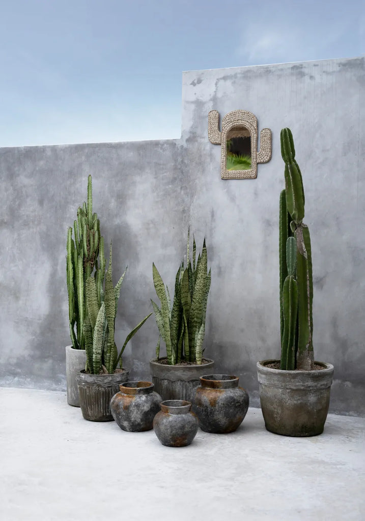 Funky Vase - Antik Grå - L