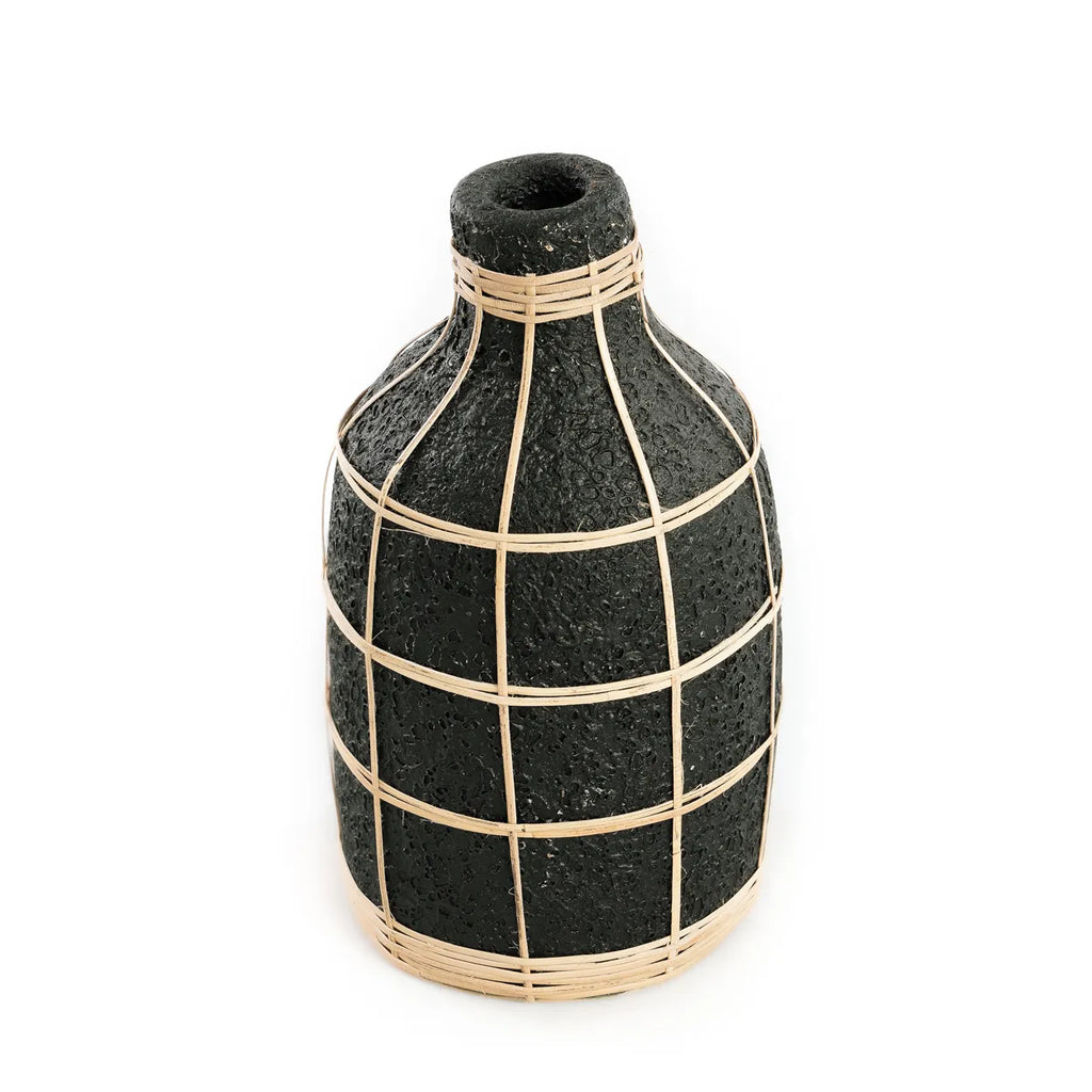 Whoopy Vase - Sort Natur - L