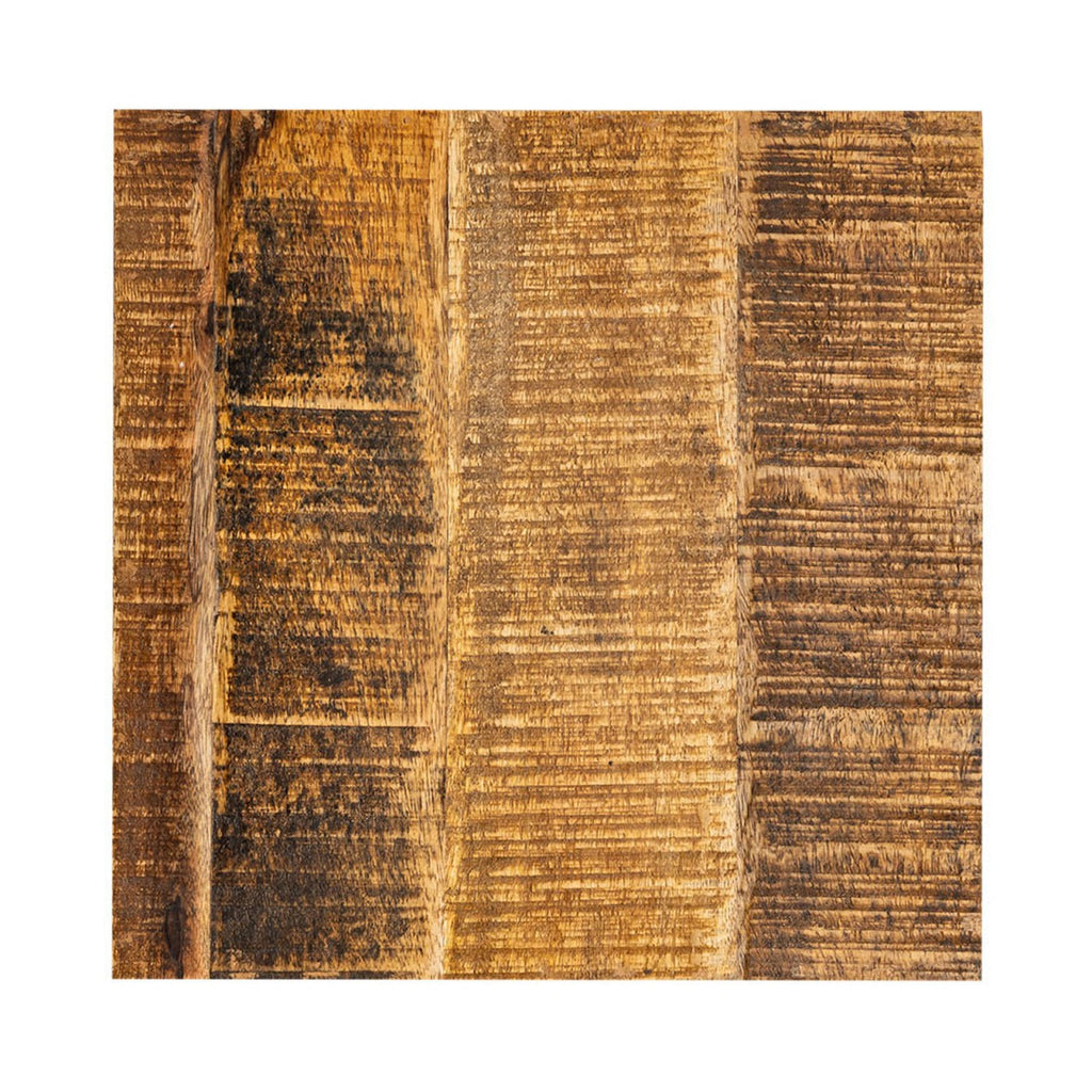 Skammel/søjle firkantet 28x45x28cm i mangotræ - Nordic Unique