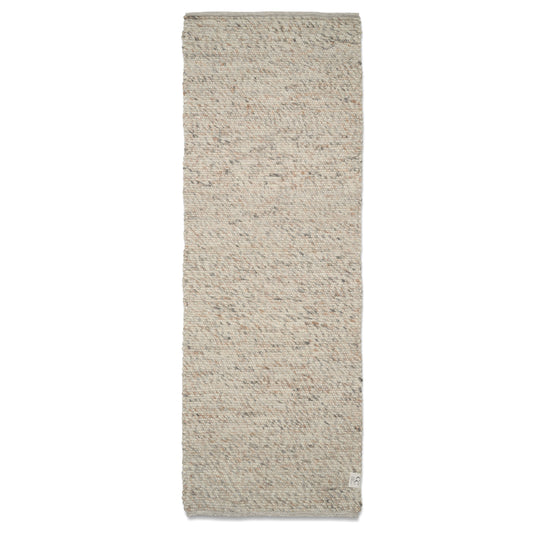 Løber Merino 80x300 Naturlig Beige