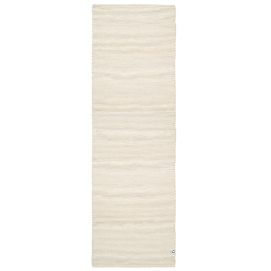 Løber Merino 80x300 Hvid